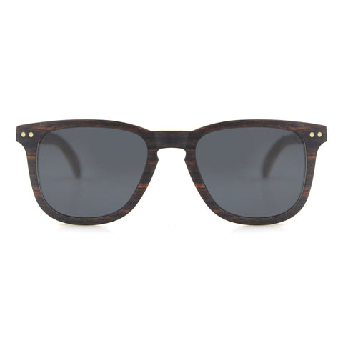 Molasses Sunglasses - Aluminum & Wood Edition