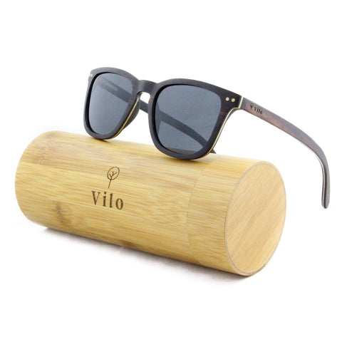 Vilo Wooden Sunglasses - Molasses: